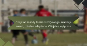 Oficjalne zasady tenisa stołowego: Wariacje zasad, Lokalne adaptacje, Oficjalne wytyczne